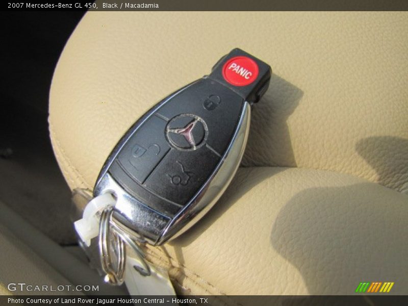 Black / Macadamia 2007 Mercedes-Benz GL 450