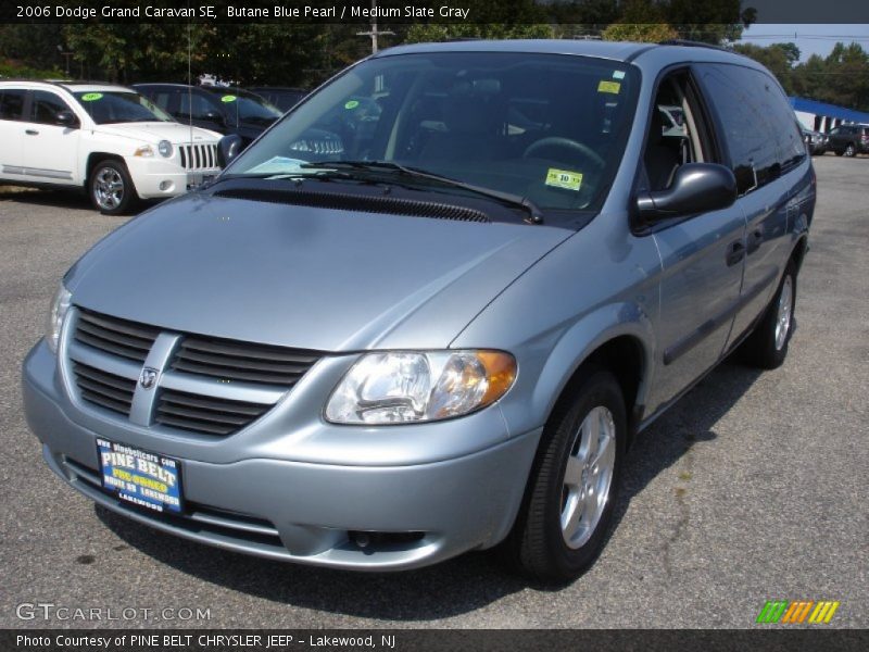 Butane Blue Pearl / Medium Slate Gray 2006 Dodge Grand Caravan SE