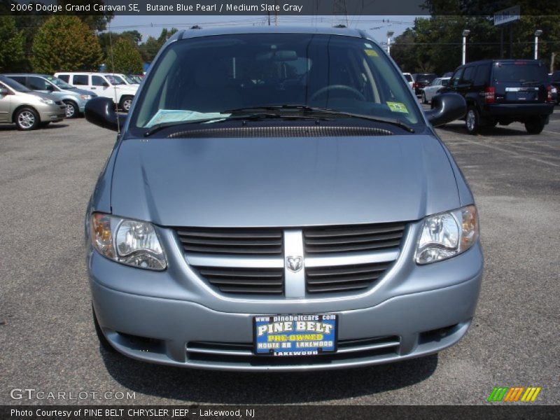 Butane Blue Pearl / Medium Slate Gray 2006 Dodge Grand Caravan SE