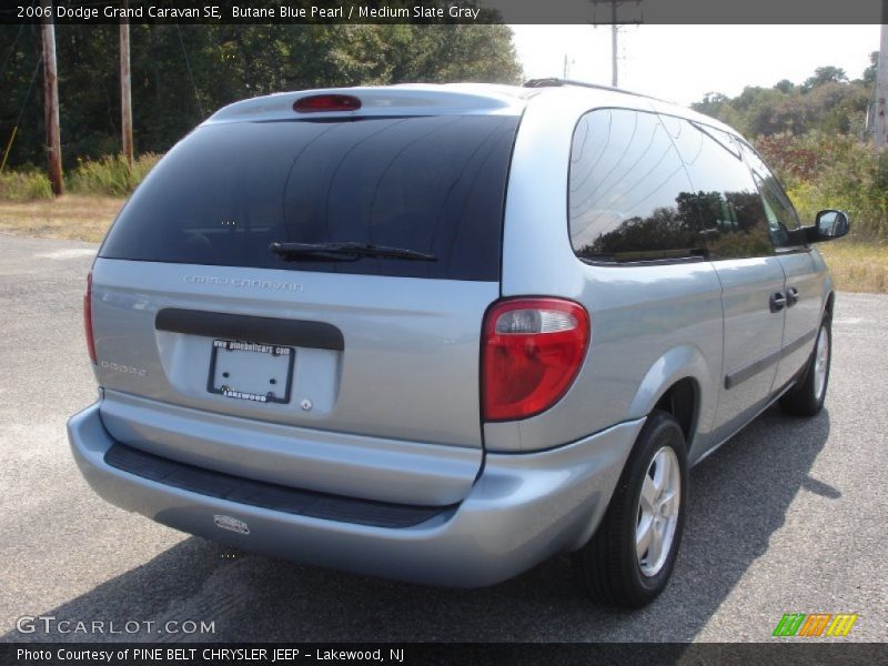 Butane Blue Pearl / Medium Slate Gray 2006 Dodge Grand Caravan SE