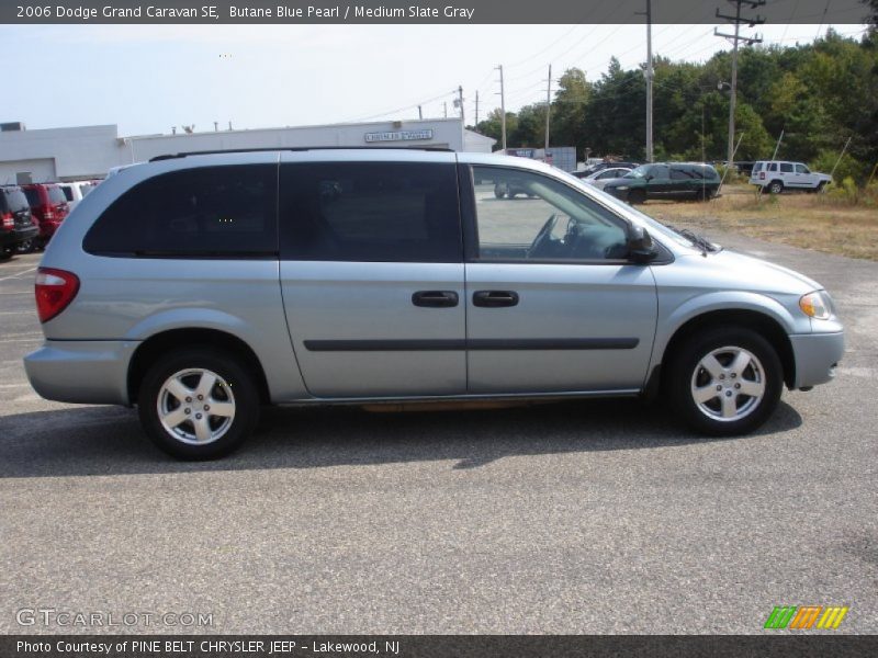 Butane Blue Pearl / Medium Slate Gray 2006 Dodge Grand Caravan SE