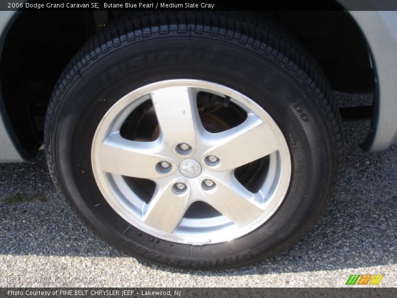 Butane Blue Pearl / Medium Slate Gray 2006 Dodge Grand Caravan SE
