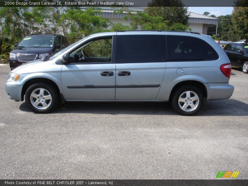 Butane Blue Pearl / Medium Slate Gray 2006 Dodge Grand Caravan SE