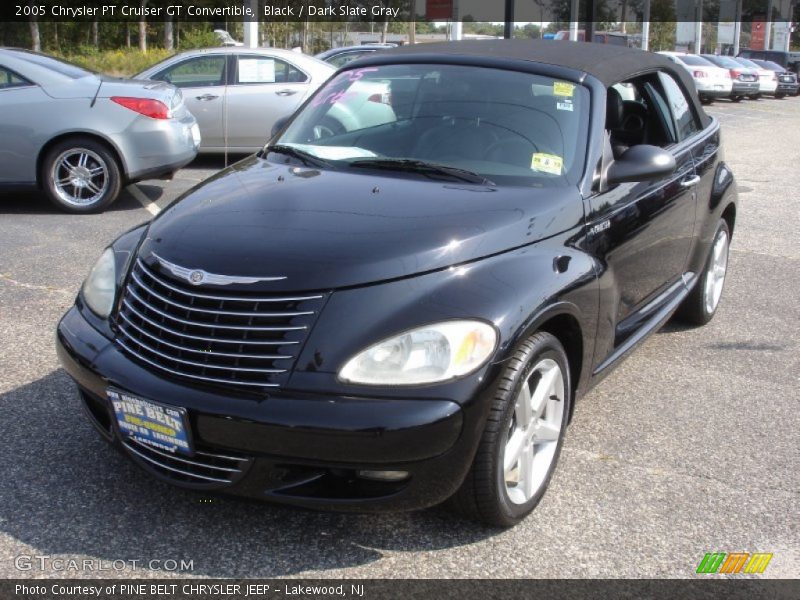 Black / Dark Slate Gray 2005 Chrysler PT Cruiser GT Convertible
