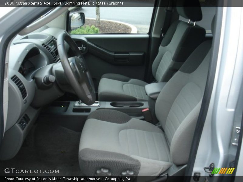 Silver Lightning Metallic / Steel/Graphite 2006 Nissan Xterra S 4x4
