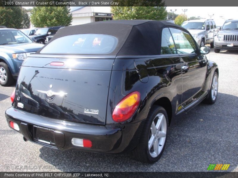 Black / Dark Slate Gray 2005 Chrysler PT Cruiser GT Convertible