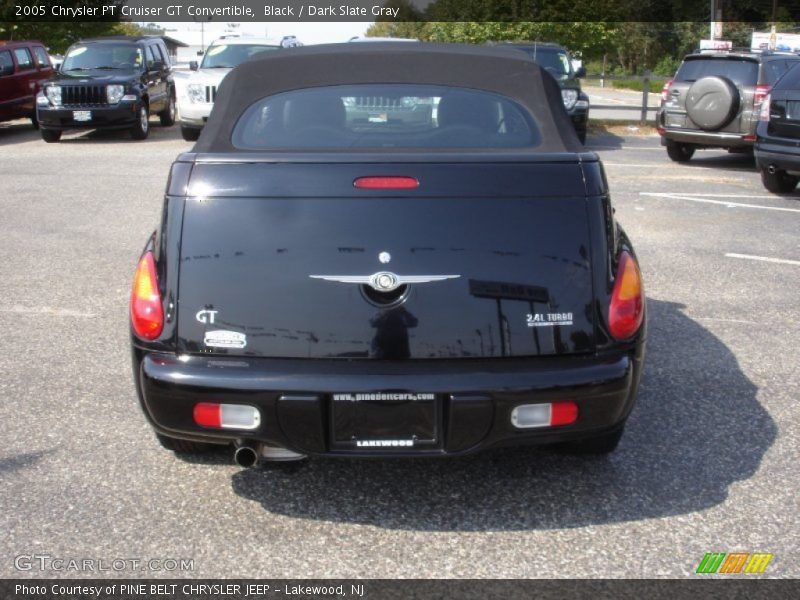 Black / Dark Slate Gray 2005 Chrysler PT Cruiser GT Convertible