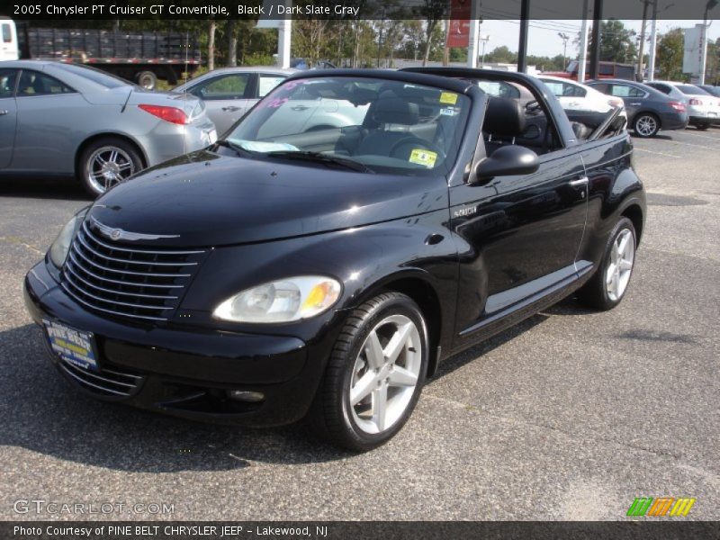 Black / Dark Slate Gray 2005 Chrysler PT Cruiser GT Convertible