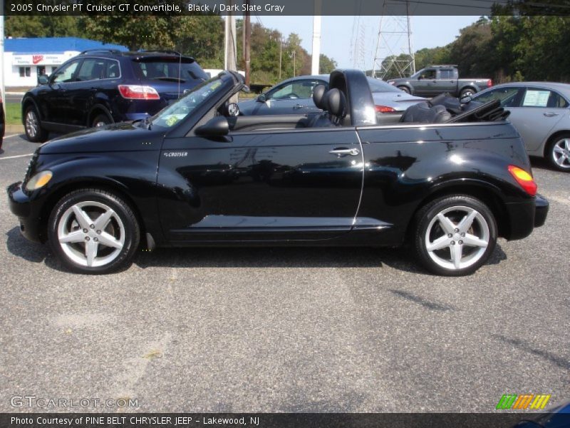 Black / Dark Slate Gray 2005 Chrysler PT Cruiser GT Convertible