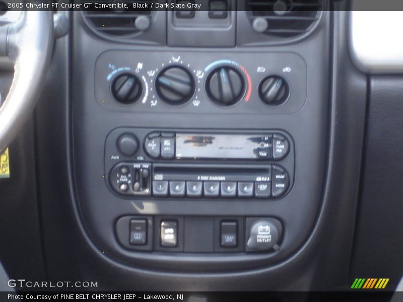 Black / Dark Slate Gray 2005 Chrysler PT Cruiser GT Convertible
