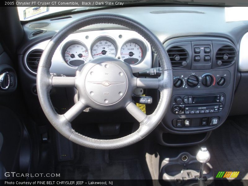 Black / Dark Slate Gray 2005 Chrysler PT Cruiser GT Convertible