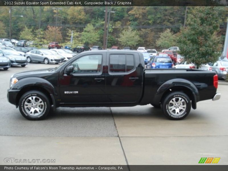  2012 Equator Sport Extended Cab 4x4 Gunpowder Black