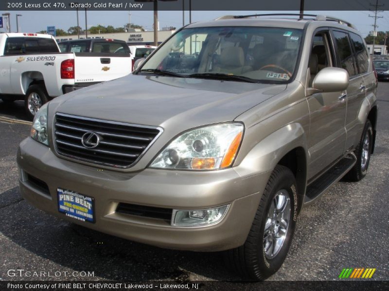 Dorado Gold Pearl / Ivory 2005 Lexus GX 470