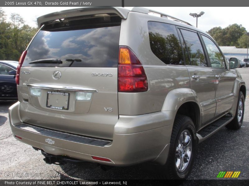 Dorado Gold Pearl / Ivory 2005 Lexus GX 470