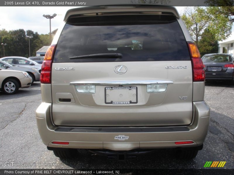 Dorado Gold Pearl / Ivory 2005 Lexus GX 470