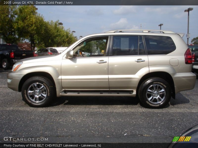 Dorado Gold Pearl / Ivory 2005 Lexus GX 470