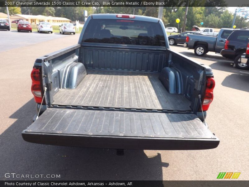 Blue Granite Metallic / Ebony Black 2007 Chevrolet Silverado 1500 Classic LT Crew Cab