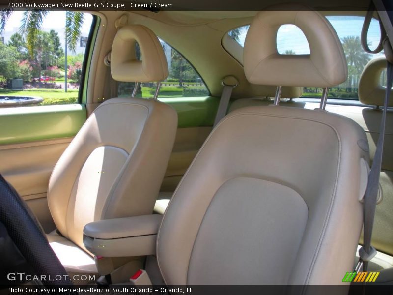 Green / Cream 2000 Volkswagen New Beetle GLS Coupe