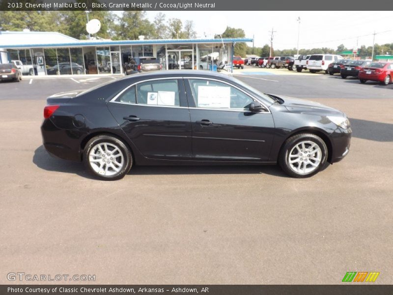 Black Granite Metallic / Cocoa/Light Neutral 2013 Chevrolet Malibu ECO