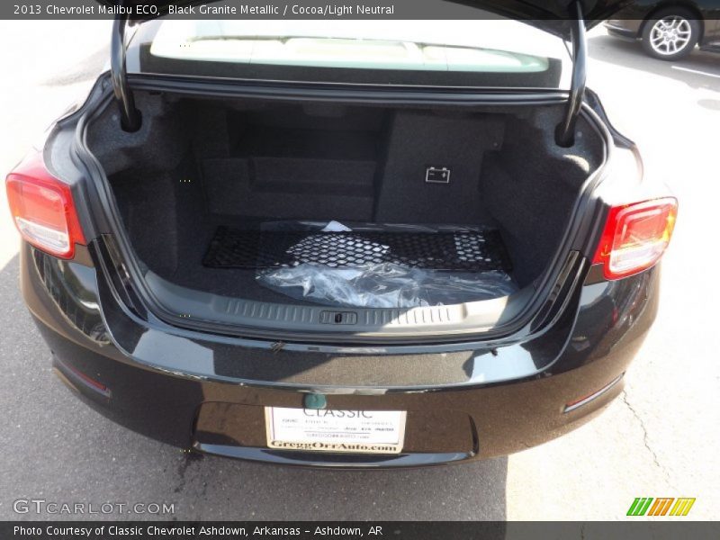 Black Granite Metallic / Cocoa/Light Neutral 2013 Chevrolet Malibu ECO