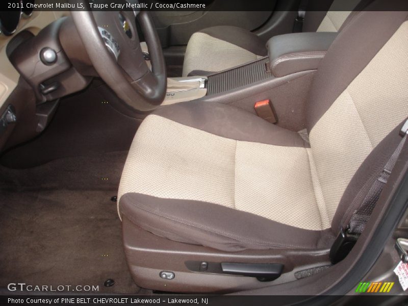 Taupe Gray Metallic / Cocoa/Cashmere 2011 Chevrolet Malibu LS