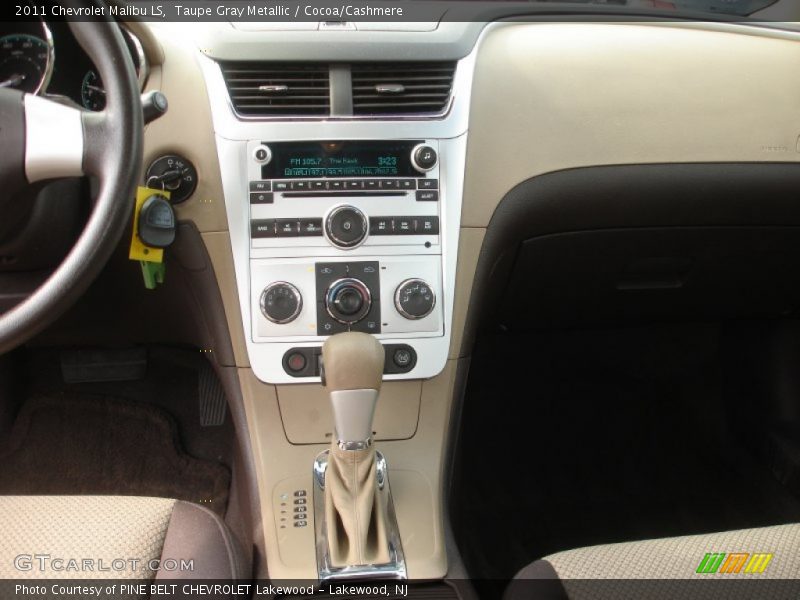 Taupe Gray Metallic / Cocoa/Cashmere 2011 Chevrolet Malibu LS