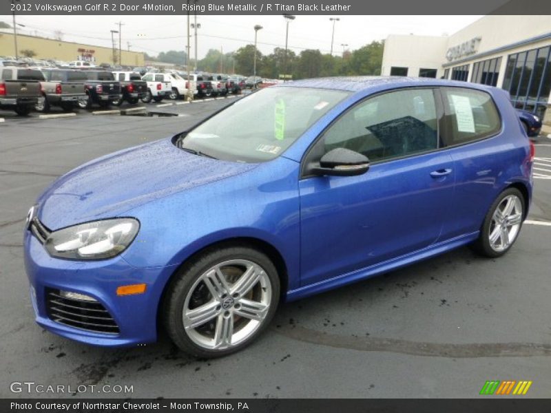 Front 3/4 View of 2012 Golf R 2 Door 4Motion