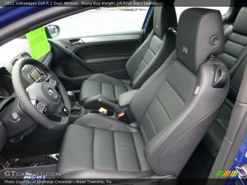  2012 Golf R 2 Door 4Motion R Titan Black Leather Interior