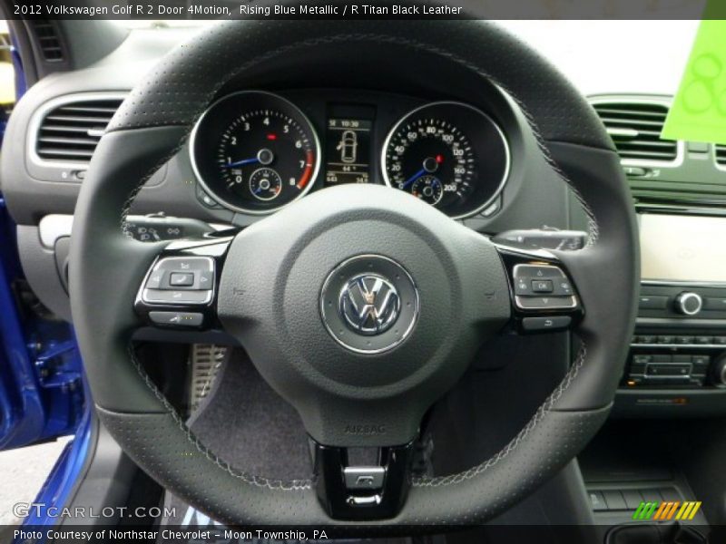  2012 Golf R 2 Door 4Motion Steering Wheel