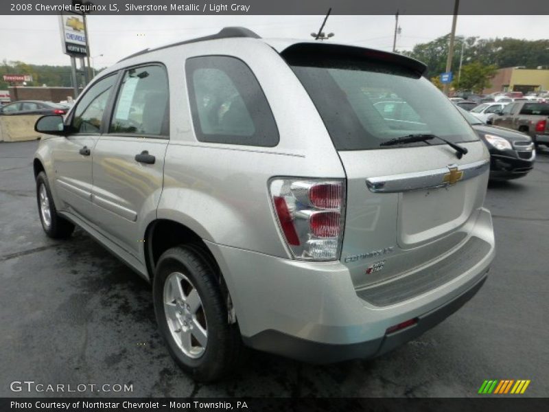 Silverstone Metallic / Light Gray 2008 Chevrolet Equinox LS