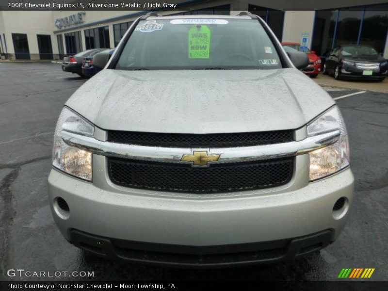 Silverstone Metallic / Light Gray 2008 Chevrolet Equinox LS