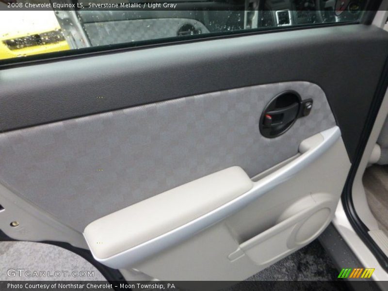 Silverstone Metallic / Light Gray 2008 Chevrolet Equinox LS