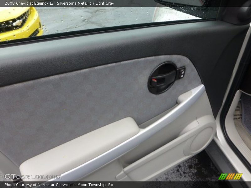 Silverstone Metallic / Light Gray 2008 Chevrolet Equinox LS