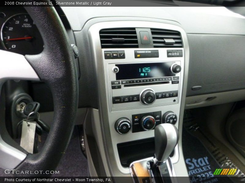 Silverstone Metallic / Light Gray 2008 Chevrolet Equinox LS