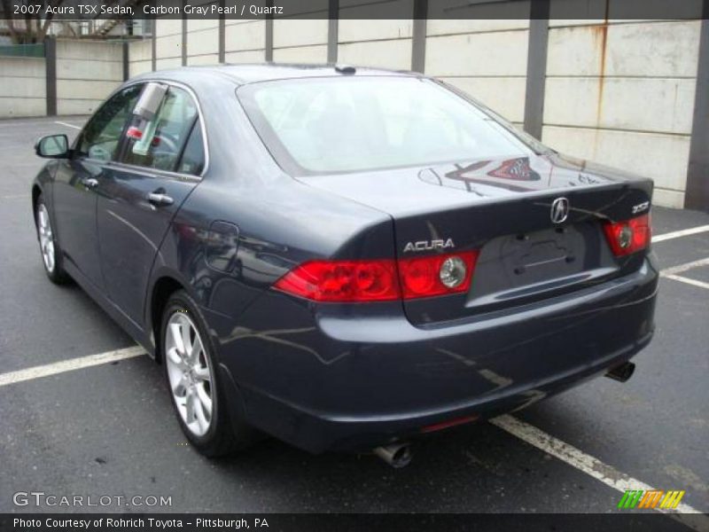 Carbon Gray Pearl / Quartz 2007 Acura TSX Sedan