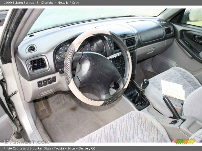 Silverthorn Metallic / Gray 1999 Subaru Forester S