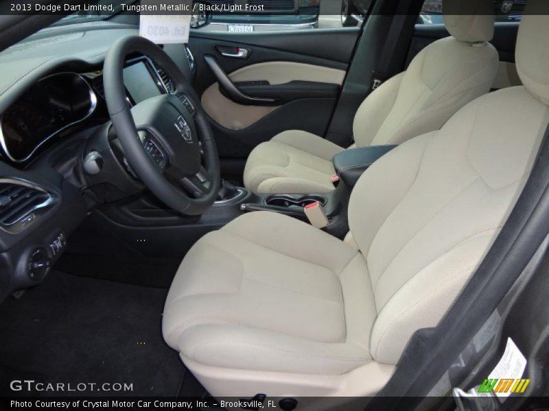 Front Seat of 2013 Dart Limited