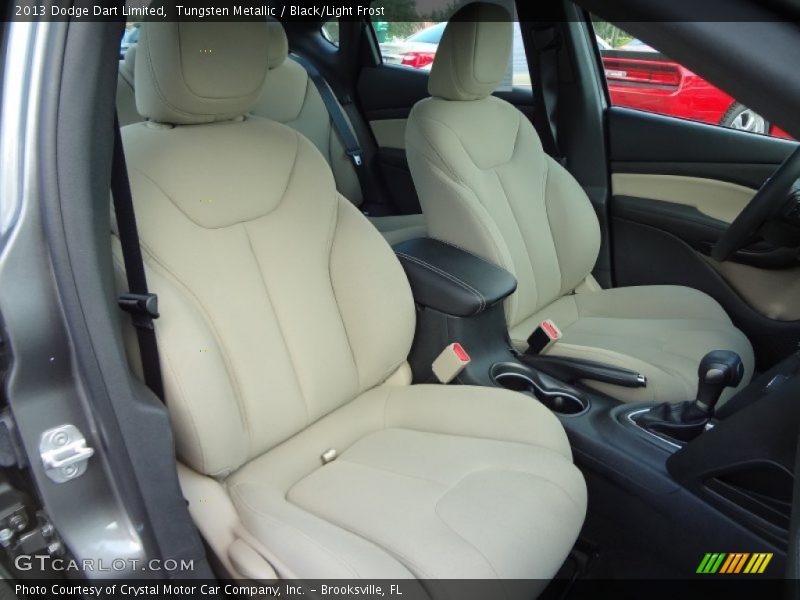 Tungsten Metallic / Black/Light Frost 2013 Dodge Dart Limited