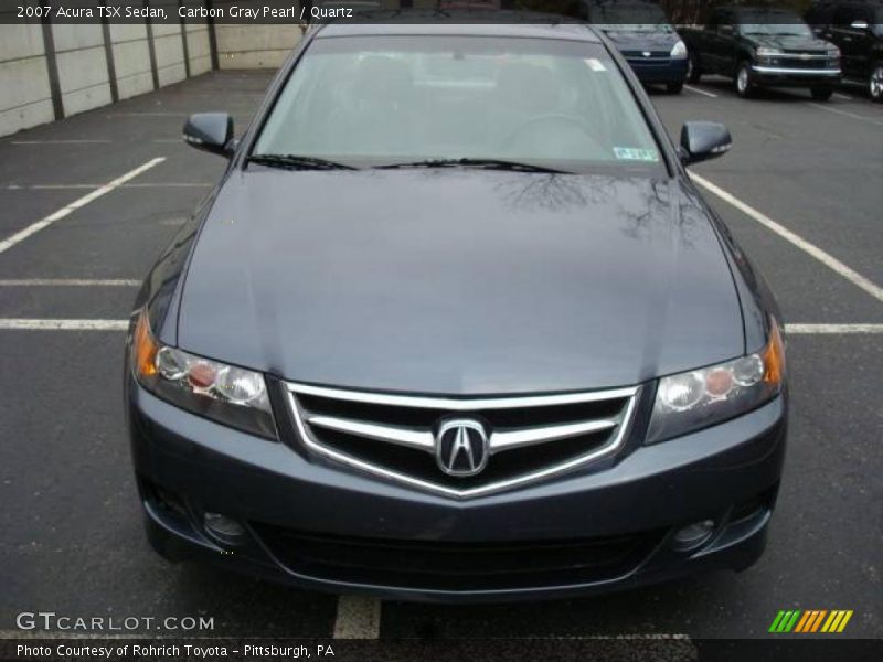 Carbon Gray Pearl / Quartz 2007 Acura TSX Sedan