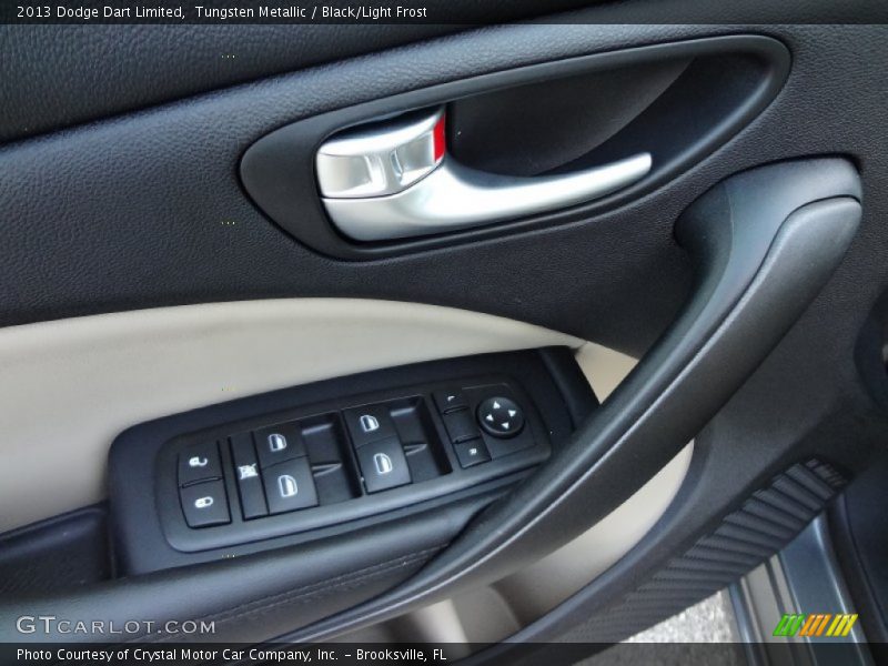 Tungsten Metallic / Black/Light Frost 2013 Dodge Dart Limited