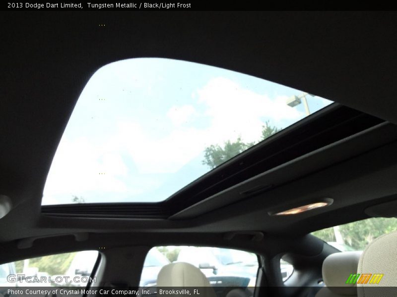 Tungsten Metallic / Black/Light Frost 2013 Dodge Dart Limited