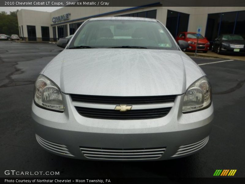 Silver Ice Metallic / Gray 2010 Chevrolet Cobalt LT Coupe