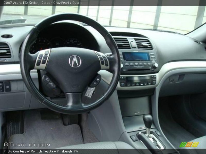 Carbon Gray Pearl / Quartz 2007 Acura TSX Sedan