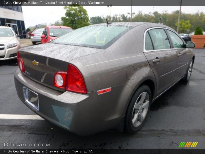 Mocha Steel Metallic / Cocoa/Cashmere 2011 Chevrolet Malibu LT