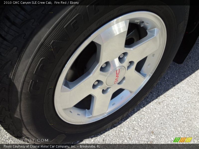 Fire Red / Ebony 2010 GMC Canyon SLE Crew Cab