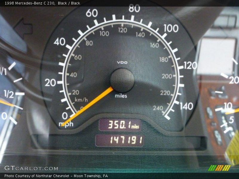 Black / Black 1998 Mercedes-Benz C 230