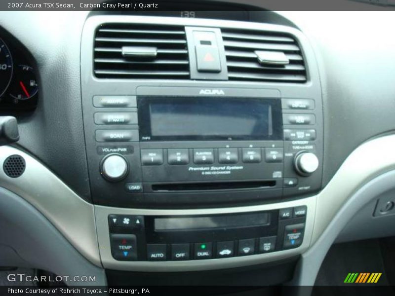 Carbon Gray Pearl / Quartz 2007 Acura TSX Sedan