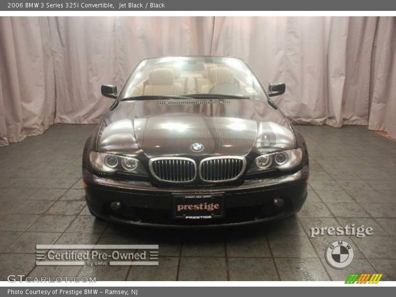 Jet Black / Black 2006 BMW 3 Series 325i Convertible