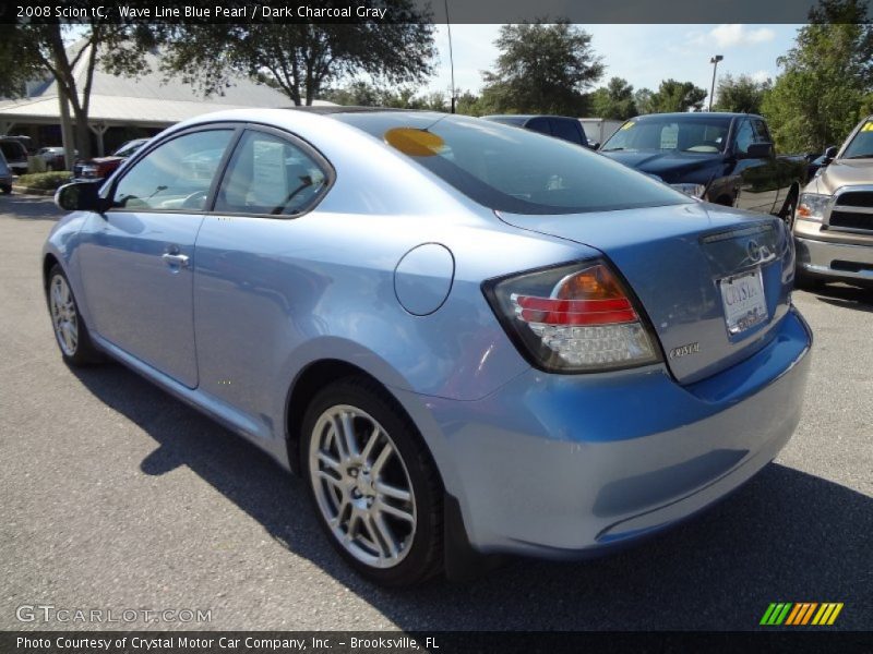 Wave Line Blue Pearl / Dark Charcoal Gray 2008 Scion tC