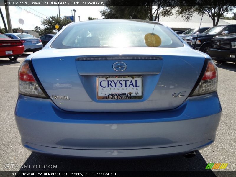 Wave Line Blue Pearl / Dark Charcoal Gray 2008 Scion tC